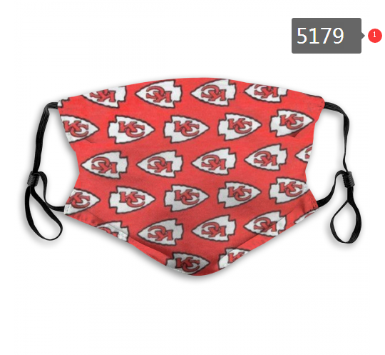 2020 NFL Kansas City Chiefs Dust mask with filter